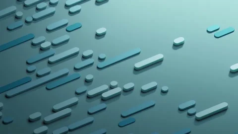 Graph with a lot of growing up lines. Growth and development concept. Stock Footage 154266353