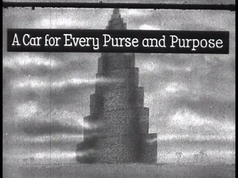 Graph made by General Motors, displaying its factory sales absorbed in the Stock Footage 75770269