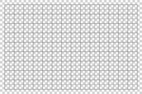 Graph paper background, black solid and dotted grid Stockillustratie