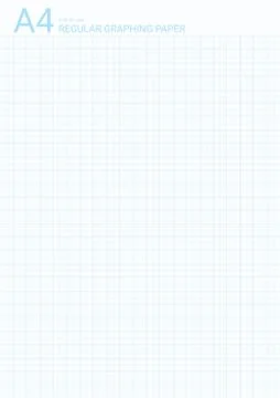 Graph paper background vector blue plotting millimeter drawing ruler line gui Stock Illustration