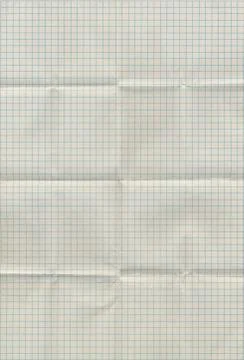 Graph paper folded Stock Photos
