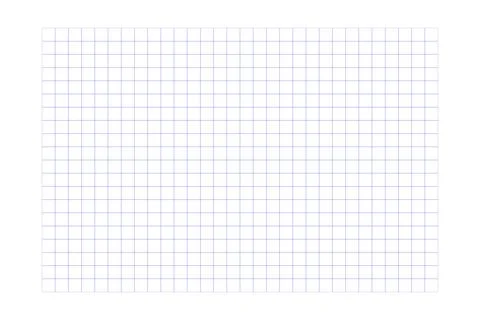 Graph paper grid. Abstract squared background. Geometric pattern for school Stock Illustration