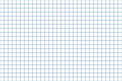 Graph paper grid. Abstract squared background. Geometric pattern for school Stock Illustration