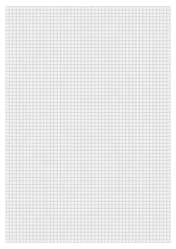 Graph paper grid lines B4 size dimension Stock Illustration
