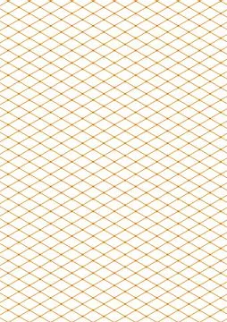 Graph paper. Printable isometric color grid paper with color lines. Geometric Illustrazione stock