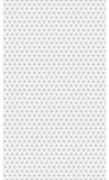 Graph paper. Printable isometric color grid paper with color lines. Geometric Illustrazione stock