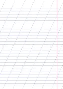 Graph paper. Printable lined grid paper with color horisontal, diagonal lines Stock Illustration