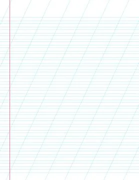 Graph paper. Printable lined grid paper with color horisontal, diagonal lines Stock Illustration