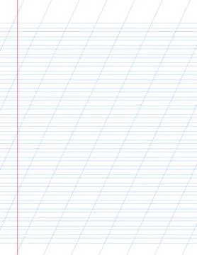 Graph paper. Printable lined grid paper with color horisontal, diagonal lines Stock Illustration