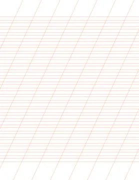 Graph paper. Printable lined grid paper with color horisontal, diagonal lines Stock Illustration