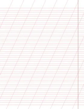 Graph paper. Printable lined grid paper with color horisontal, diagonal lines Stock Illustration