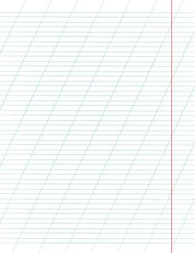 Graph paper. Printable lined grid paper with color horisontal, diagonal lines Stock Illustration