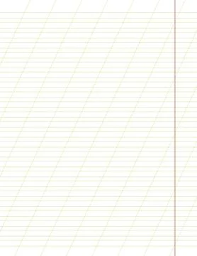 Graph paper. Printable lined grid paper with color horisontal, diagonal lines Stock Illustration