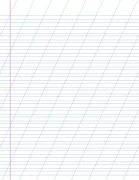 Graph paper. Printable lined grid paper with color horisontal, diagonal lines Stock Illustration