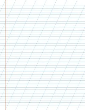 Graph paper. Printable lined grid paper with color horisontal, diagonal lines Stock Illustration