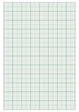 Graph paper. Printable millimeter grid paper with color lines. Geometric pattern Stock Illustration