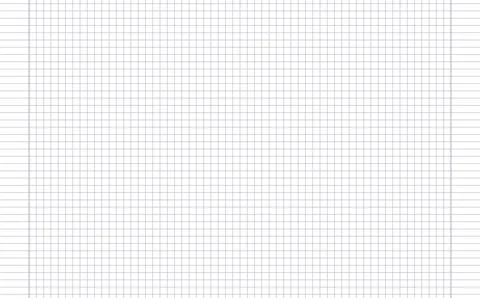 Graph paper. Printable squared grid paper with color horizontal lines. Geometric Stock Illustration