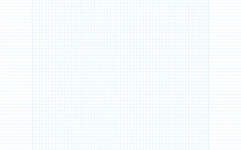 Graph paper. Printable squared grid paper with color horizontal lines. Geometric Illustrazione stock