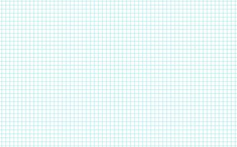 Graph paper. Printable squared grid paper with color horizontal lines. Geometric Illustrazione stock