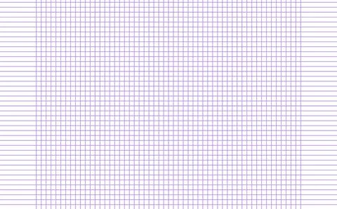 Graph paper. Printable squared grid paper with color horizontal lines. Geometric Illustrazione stock