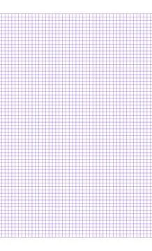 Graph paper. Printable squared grid paper with color horizontal lines. Geometric Illustrazione stock