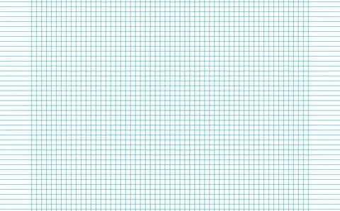 Graph paper. Printable squared grid paper with color horizontal lines. Geometric Stock Illustration