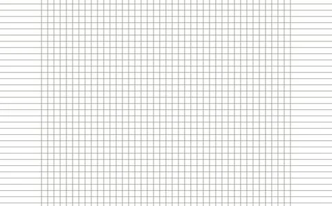 Graph paper. Printable squared grid paper with color horizontal lines. Geometric Illustrazione stock