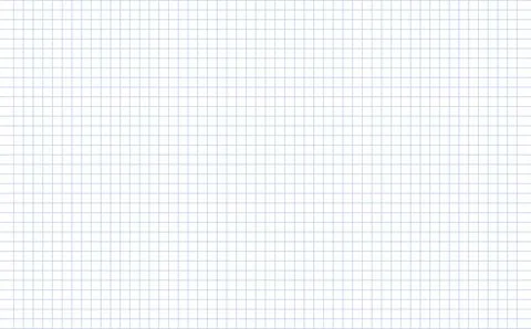 Graph paper. Printable squared grid paper with color horizontal lines. Geometric Stock Illustration