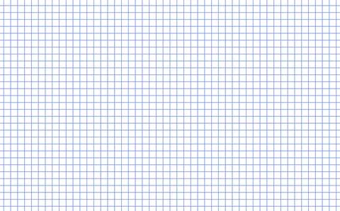 Graph paper. Printable squared grid paper with color horizontal lines. Geometric Stock Illustration