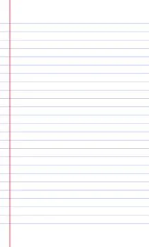 Graph paper. Printable striped grid paper with color horizontal lines. Geometric イラスト素材