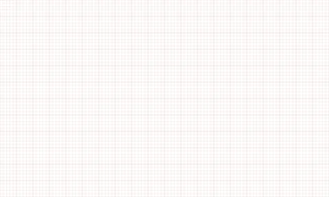 Graph Paper Sheet with Red Grid Lines Texture Vector Stock Illustration