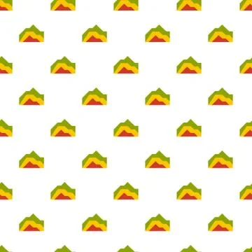 Graph pattern seamless Illustrazione stock