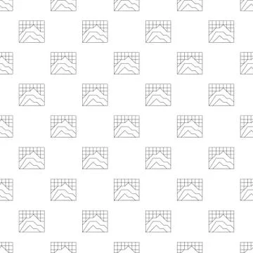 Graph pattern seamless Illustrazione stock