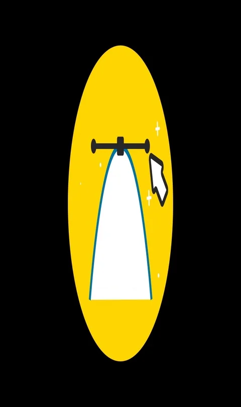 Graph Premium flat icon animated with alpha channel Video stock 101584783