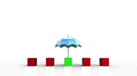 Graph protect  Stock Footage 1400198