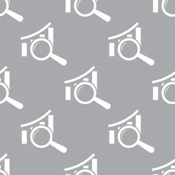 Graph scan seamless pattern イラスト素材