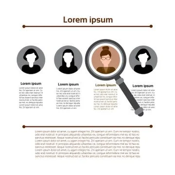 Graph Set Human Resources Infographic Icon Business Network Chart Stock Illustration