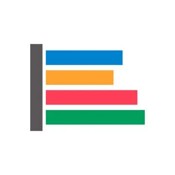 Graph statistics icon. Analysis. Vector. Stock Illustration