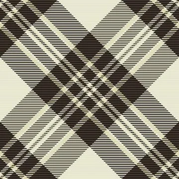 Graph tartan texture textile, 20s check background seamless. Real pattern f.. Illustrazione stock