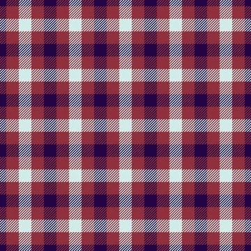 Graph texture seamless vector, kilt fabric background pattern. Minimal tart.. Illustrazione stock