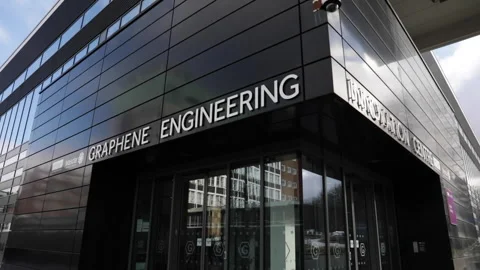 Graphene Engineering Innovation Centre Stock Footage 258656586