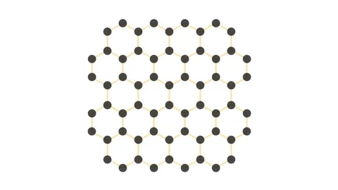 Graphene is a groundbreaking material in nanotechnology Stock Footage 284707448