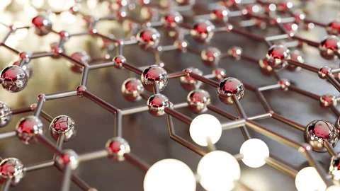 Graphene Is A Layer Molecular Structure 01 4K Stock Footage 307750818