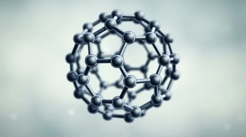 Graphene molecula Stock Footage 24720986