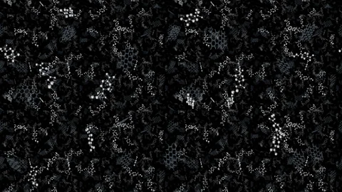 Graphene Nanoplatelets PET loop tile falling background. This Polyethylene Stock Footage 342488335