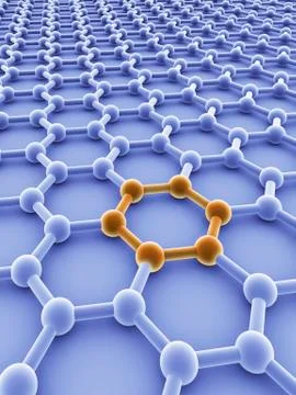 Graphene sheet イラスト素材