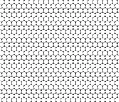 Graphene sheet Stock Illustration