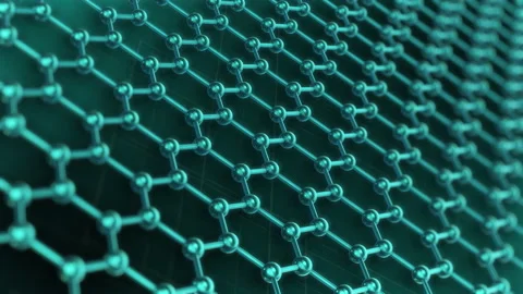 Graphene structure Stockbeeldmateriaal 192277463