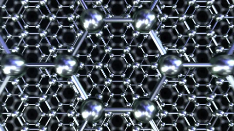 Graphene Tech Advanced Material Loop Pass through Chrome Straight. This zoom in Stock Footage 340555679