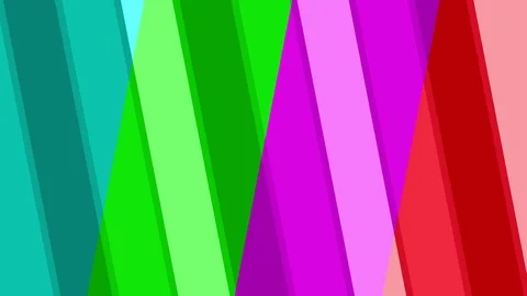 Graphic 2D video pattern with 2 diagonal bars moving to the lower right Stock Footage 114650914